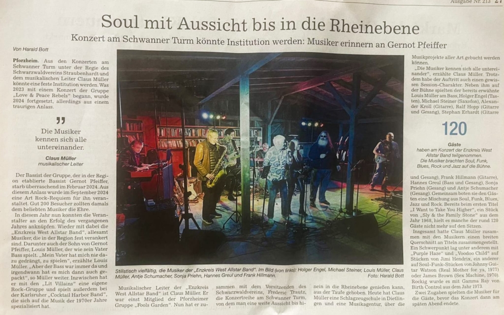 Enzkreis Allstars Konzert Bericht II 2025
